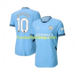 Günstige Fußball Trikotsatz Manchester City Jack Grealish 10 Herren Heimtrikot 2024-2025 Kurzarm