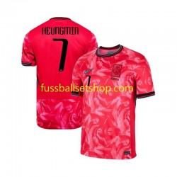 Günstige Fußball Trikotsatz Südkorea Heungmin 7 Herren Heimtrikot 2024 Kurzarm
