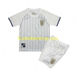 Günstige Fußball Trikotsatz Uruguay Kinder Auswärtstrikot 2024 Kurzarm