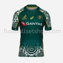 Günstige Fußball Trikotsatz Australien Rugby Heimtrikot 2021 Kurzarm