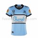 Günstige Fußball Trikotsatz Cronulla Sutherland Sharks Rugby Heimtrikot 2021 Kurzarm