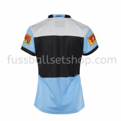 Günstige Fußball Trikotsatz Cronulla Sutherland Sharks Rugby Heimtrikot 2021 Kurzarm