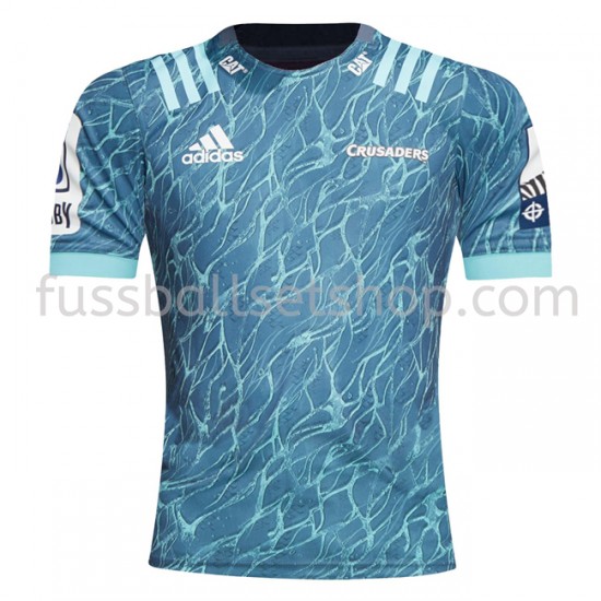 Günstige Fußball Trikotsatz Crusaders Rugby Auswärtstrikot 2020 Kurzarm