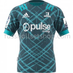 Günstige Fußball Trikotsatz Dunedin Highlanders Rugby Auswärtstrikot 2020 Kurzarm
