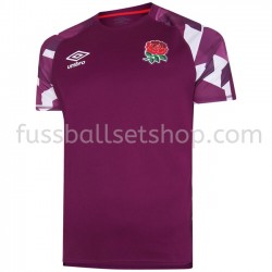 Günstige Fußball Trikotsatz England Rugby 7S Auswärtstrikot 2020-2021 Kurzarm