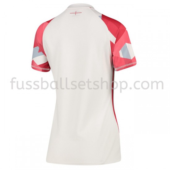 Günstige Fußball Trikotsatz England Rugby 7S Frauen Heimtrikot 2020-2021 Kurzarm