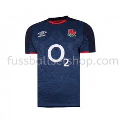 Günstige Fußball Trikotsatz England Rugby Auswärtstrikot 2020-2021 Kurzarm