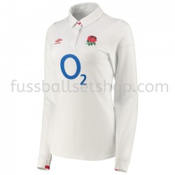 Günstige Fußball Trikotsatz England Rugby Classic Frauen Heimtrikot 2020-2021 Langarm