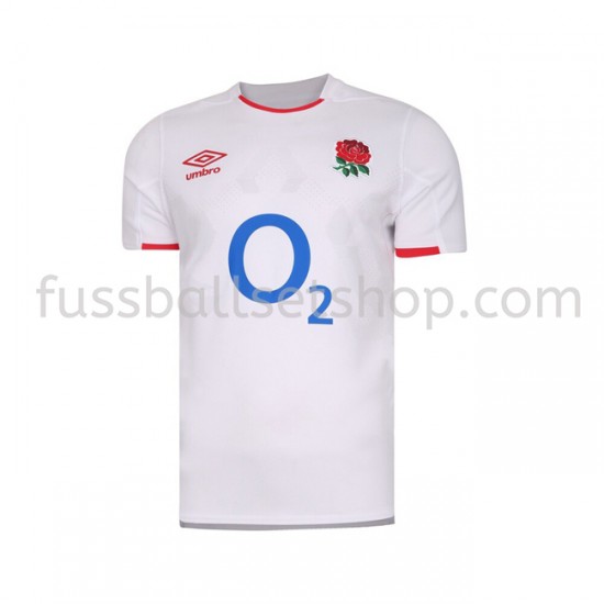 Günstige Fußball Trikotsatz England Rugby Heimtrikot 2020-2021 Kurzarm