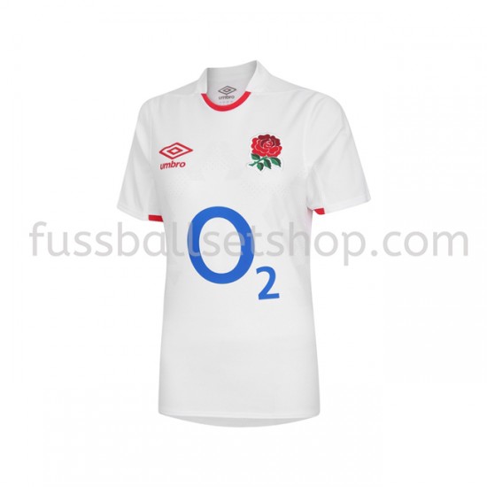 Günstige Fußball Trikotsatz England Rugby Frauen Heimtrikot 2020-2021 Kurzarm