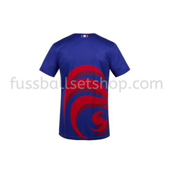 Günstige Fußball Trikotsatz Frankreich Rugby 7S Heimtrikot 2020-2021 Kurzarm