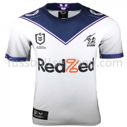 Günstige Fußball Trikotsatz Melbourne Storm Rugby Auswärtstrikot 2021 Kurzarm