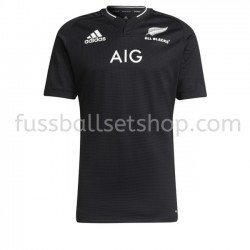 Günstige Fußball Trikotsatz Neuseeland Rugby Heimtrikot 2020-2021 Kurzarm