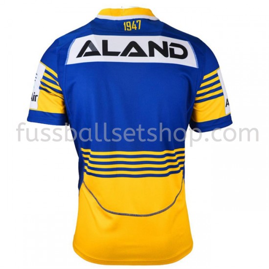 Günstige Fußball Trikotsatz Parramatta Eels Rugby Heimtrikot 2021 Kurzarm