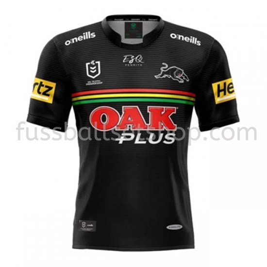 Günstige Fußball Trikotsatz Penrith Panthers Rugby Heimtrikot 2021 Kurzarm