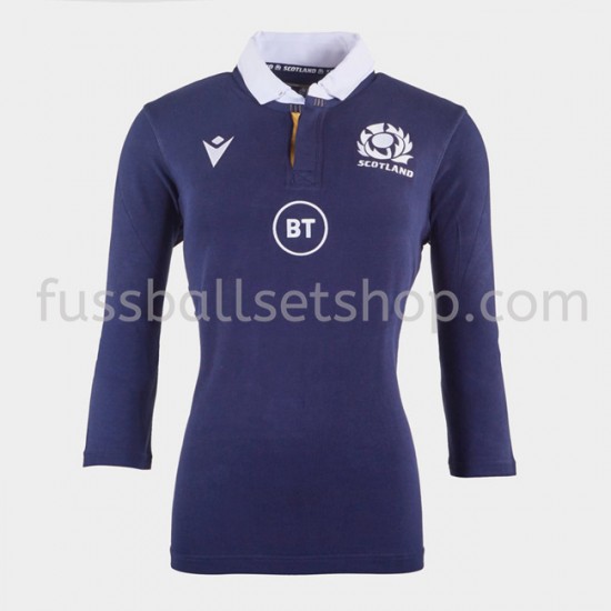 Günstige Fußball Trikotsatz Schottland Rugby Classic Frauen Heimtrikot 2020-2021 Langarm