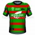 Günstige Fußball Trikotsatz South Sydney Rabbitohs Rugby Heimtrikot 2021 Kurzarm