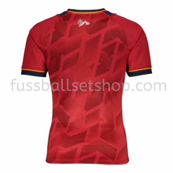 Günstige Fußball Trikotsatz Spanien Rugby Heimtrikot 2021 Kurzarm