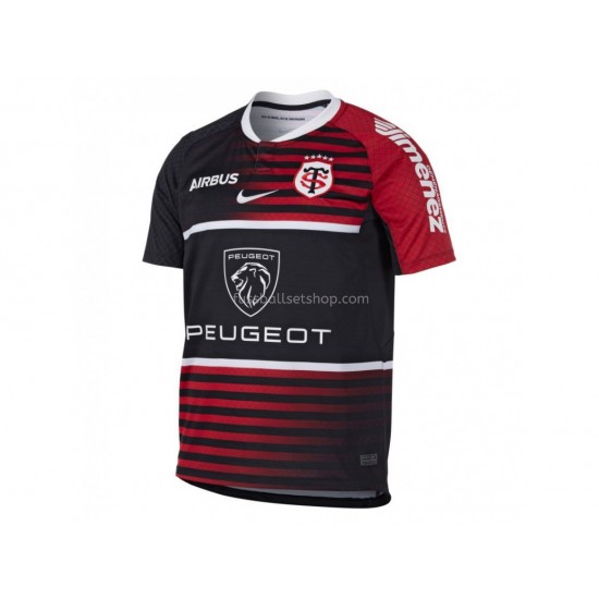 Günstige Fußball Trikotsatz Stade Toulousain Rugby Heimtrikot 2021-2022 Kurzarm