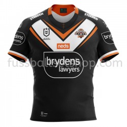 Günstige Fußball Trikotsatz West Tigers Rugby Heimtrikot 2021 Kurzarm